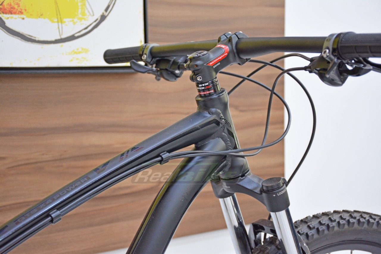 Bicicleta 29 GTS X4 ALIVIO 2X9 FREIO HIDRAULICO BLACK - Image 3